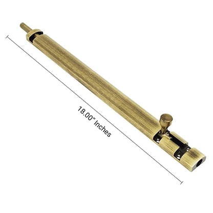 Tower Bolt 12mm Xylo 18" Aluminium Material Antique Finish DRT