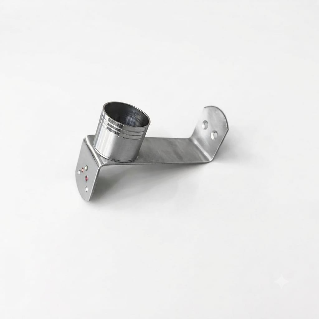 Curtain Bracket 25mm SS Finish Set(2pcs) RC9051 RV