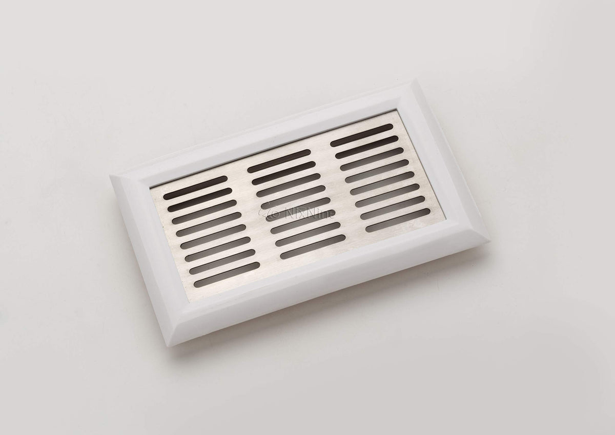 Jali SS PVC Frame white 4x6 RV