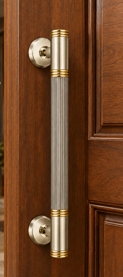 Main Door Handle SS Material Antique Finish 300mm Model PSH308 PP