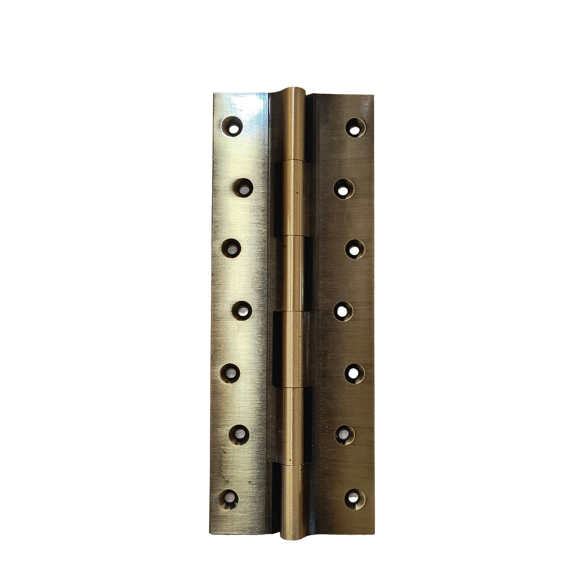 Brass Rly. Hinges Size 8"x1.1/4x3/16 (Slow Movement) Brass Material Antique Finish Legend