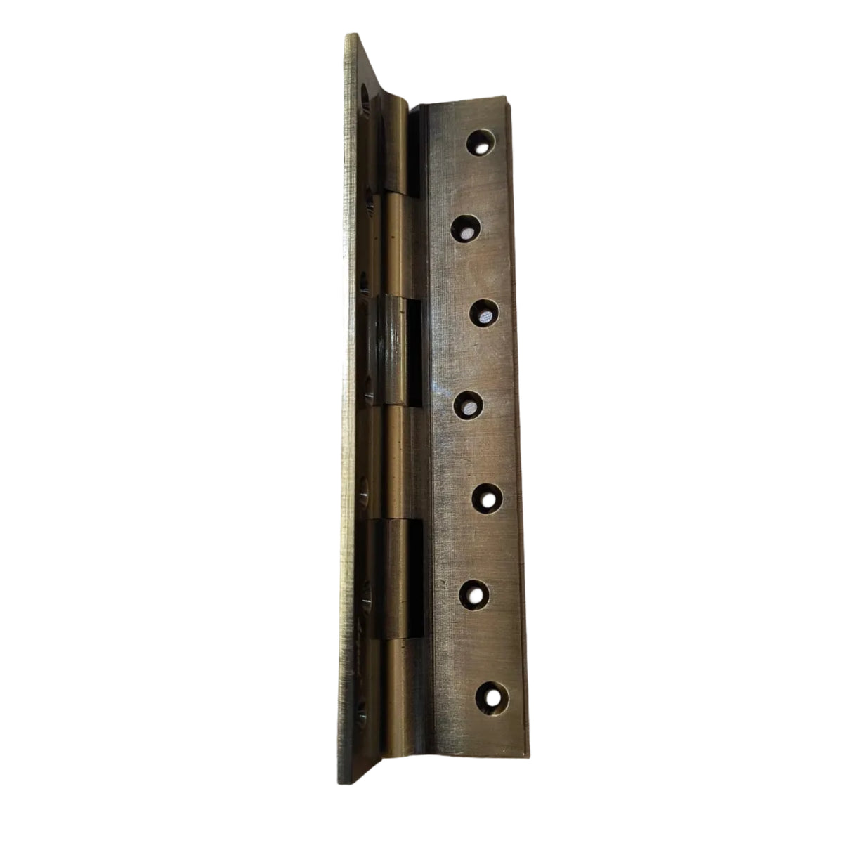 Brass Rly. Hinges Size 8"x1.1/4x3/16 (Slow Movement) Brass Material Antique Finish Legend