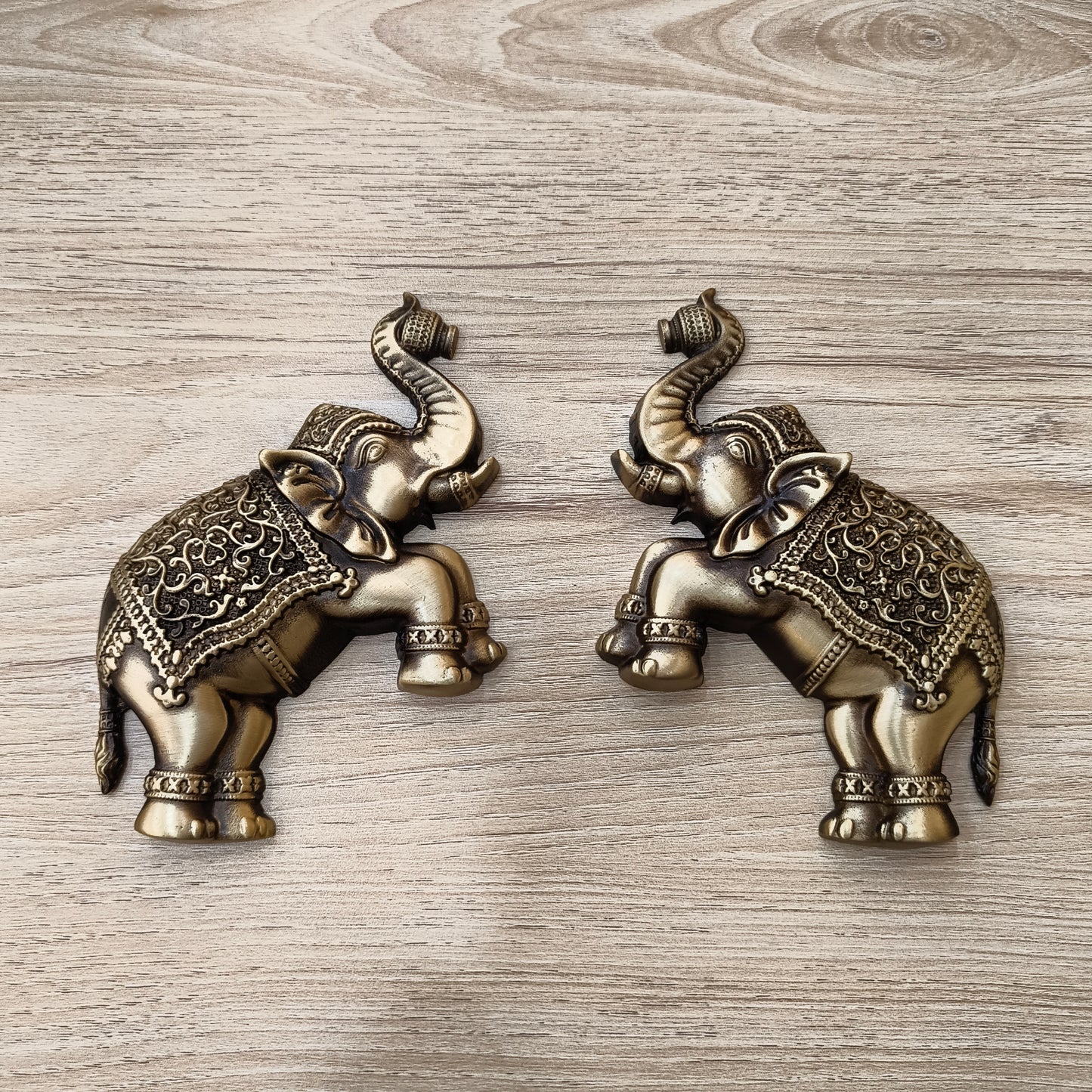 Brass Gajraj Size 125mm Brass Material Coffee Antique Finish PP