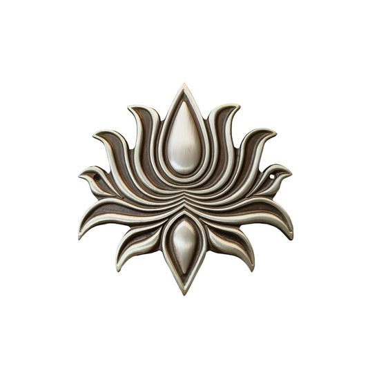 Kamal Domes 150mm Brass Material Coffee Antique Finish PP