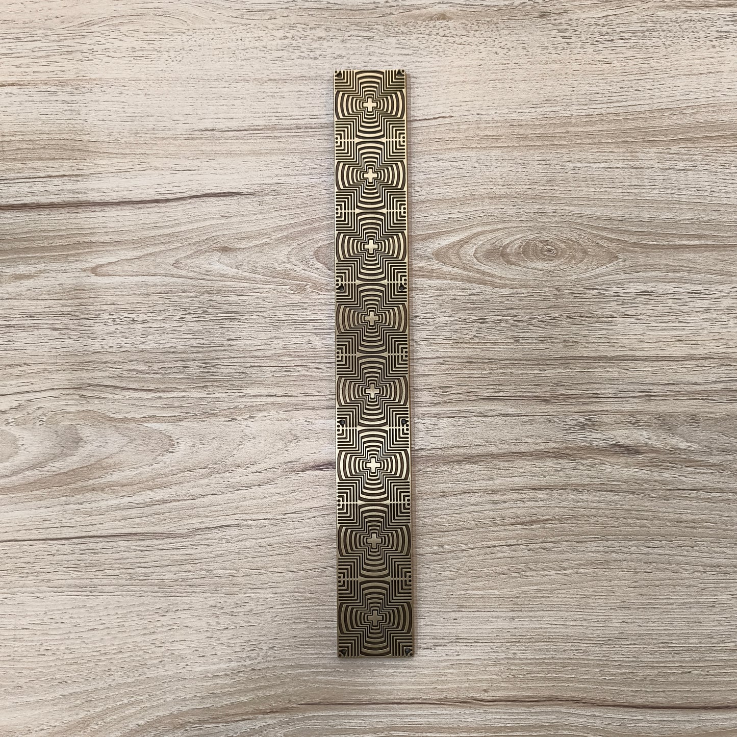 Brass Strip Antique Finish 50x400x5mm DSP10 PP