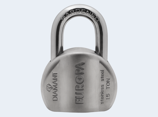 Europa Diamant Padlock L158SS