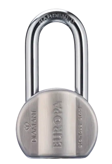 Europa Diamant Padlock L364SS