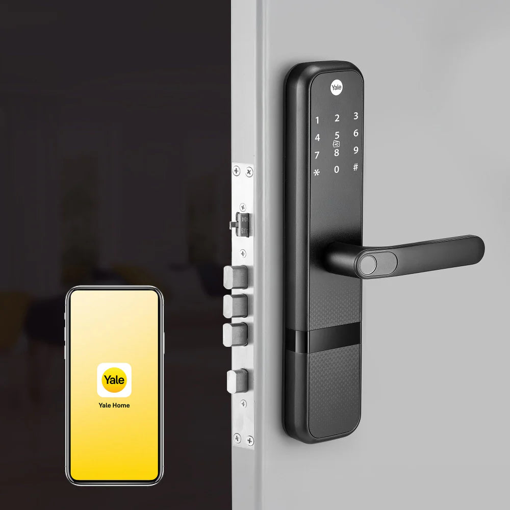 Yale Digital Lock Zuri combo with Access Bridge Antique Finish code Yzuri/AB/BD