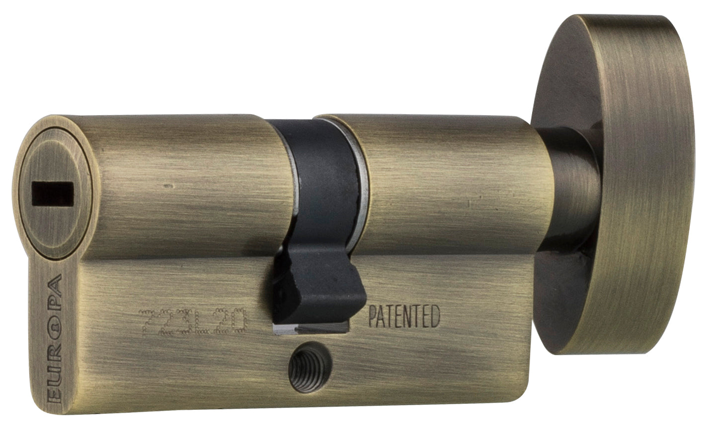 Europa Pin Cylinder GM216ABBK 60mm Antique Finish