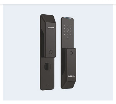 Europa Electronic Door Lock Model P2A Lock Code EMD1661BLA Black