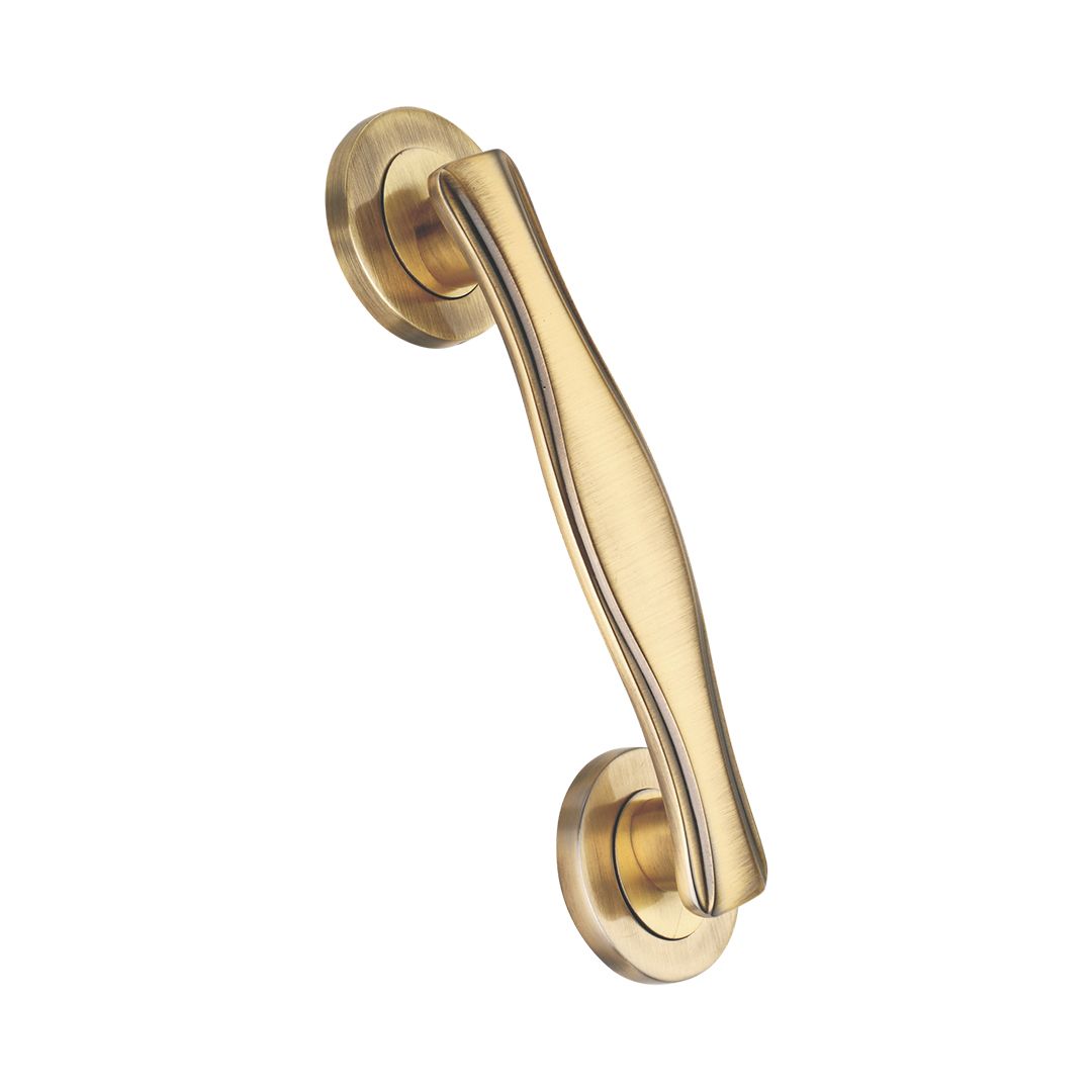 Door Pull Handle Model Mouse Zinc Material SS Rod and Antique Finish PP