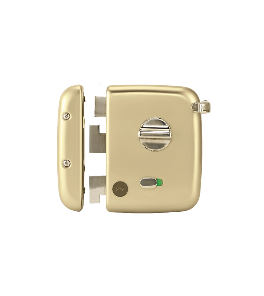 Godrej Main Door Rim Lock Ultra XL+ 1CK DB Antique Brass Finish Code 4454