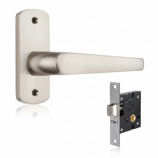 Europa Mortise Baby Lock Latch Combo Set 746SS Model B526B746SS Plate Latch 5"inch SS Finish
