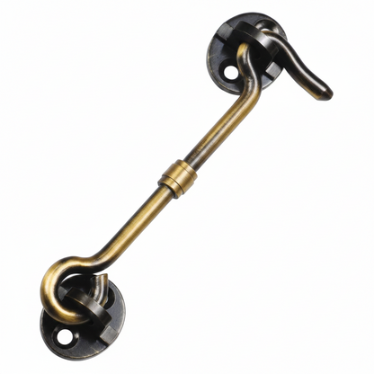 Gate Hook with Centre Gat Brass Material Antique Finish Legend ECO