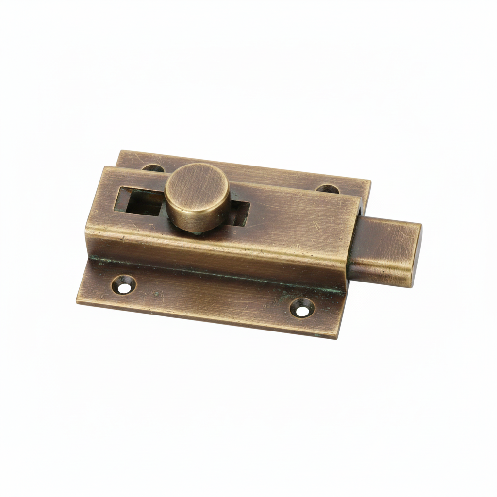 Baby Latch Rectangle 4" Aluminium Material A067 DRT