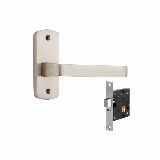 Europa Mortise Baby Lock Latch Combo Set 749SS Model B526B749SS Plate Latch 5"inch SS Finish
