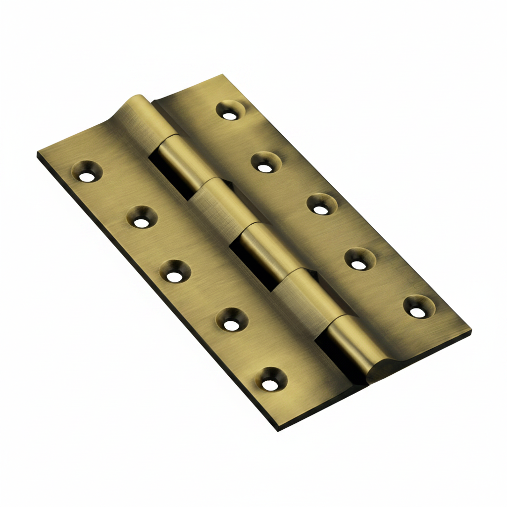 Brass Rly. Hinges 6"x1.1/8"x5/32 Brass Material Antique Finish B221 DRT