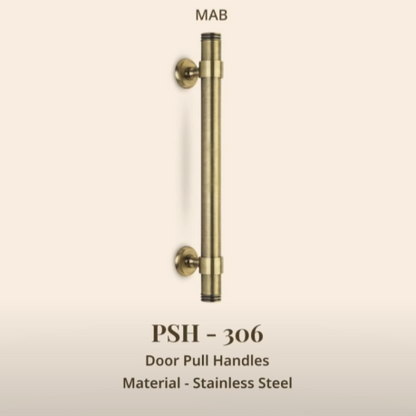 Door Pull Handle PSH306 32x300mm SS Material Matt Antique Finish (MAB) PP