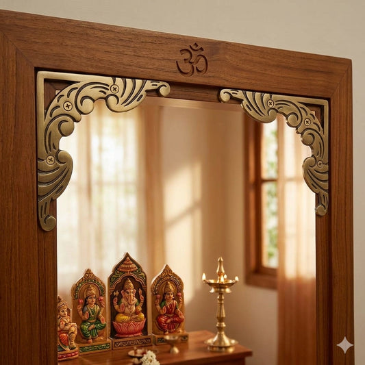 Brass Decorative Corner Corner1 Antique Finish PP