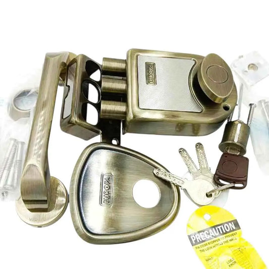 Europa Main Door Lock T921AB Pro Antique Finish