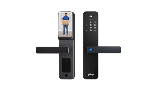 Godrej Digital Lock NeoPro View Black code 9690