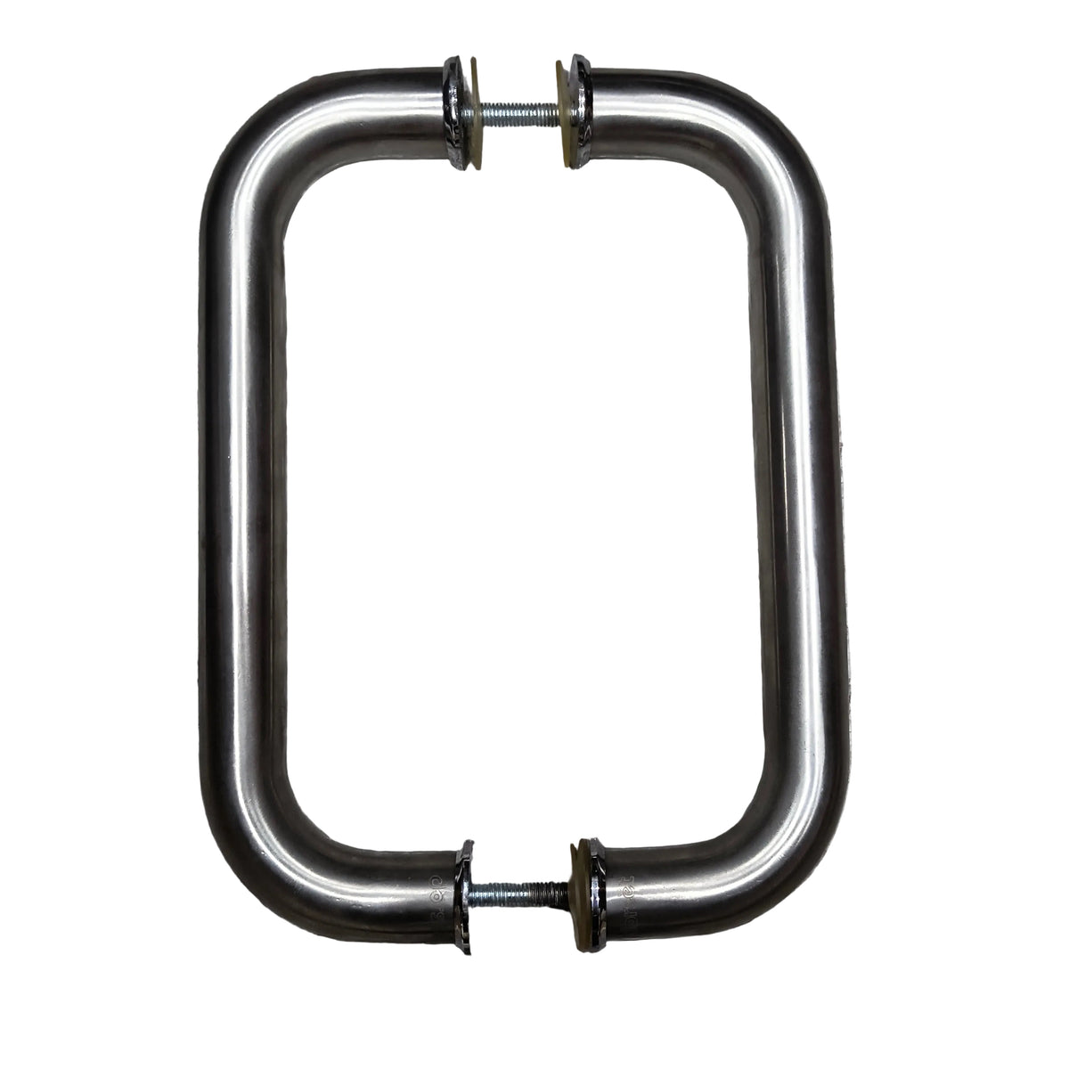 Dorset Glass Door D Type Pull Handle 22x200mm SS Finish Oval Shape