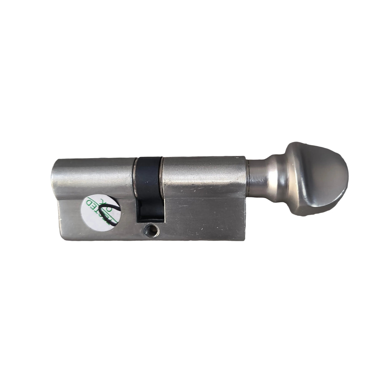 Dorset Pin Cylinder 70mm One Side Knob One Side Coin Key SS Finish