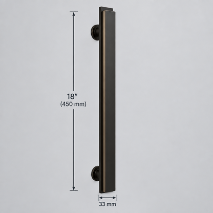 Modern Long Door Handle - Premium Dual Finish | MD9063