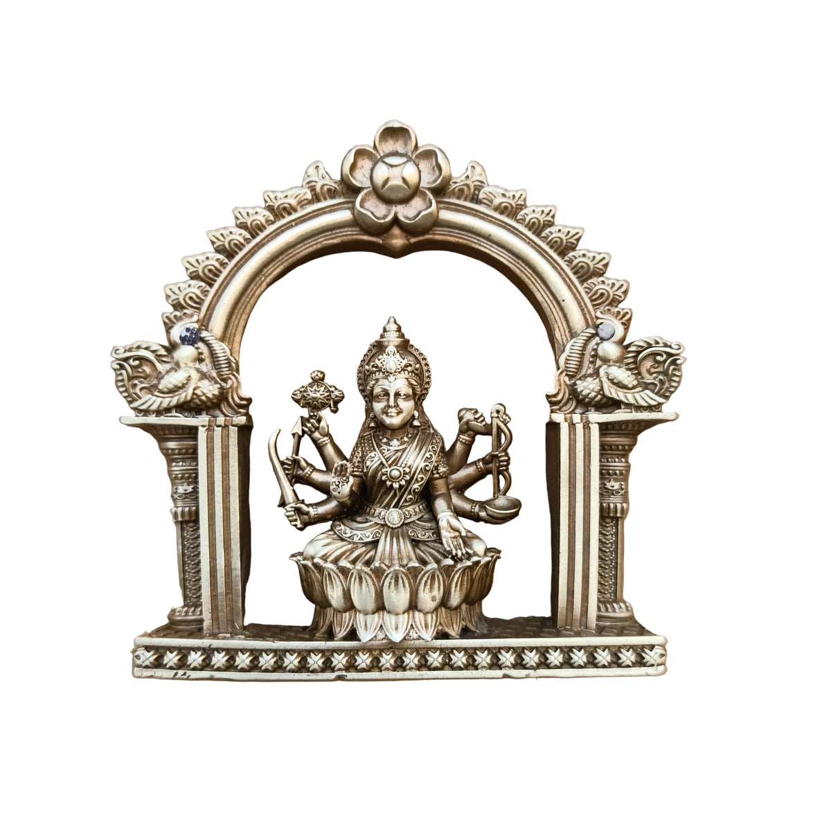 Ashta Laxmi 4" Brass Material Antique Finish (8pcs Set) BS