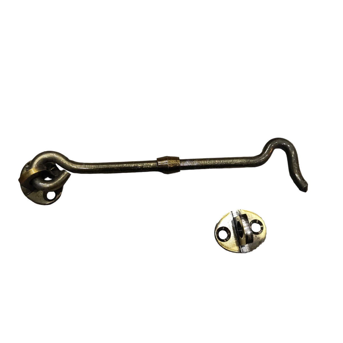 Brass Gate Hook Brass Material Antique Finish with Centre Gat PRT