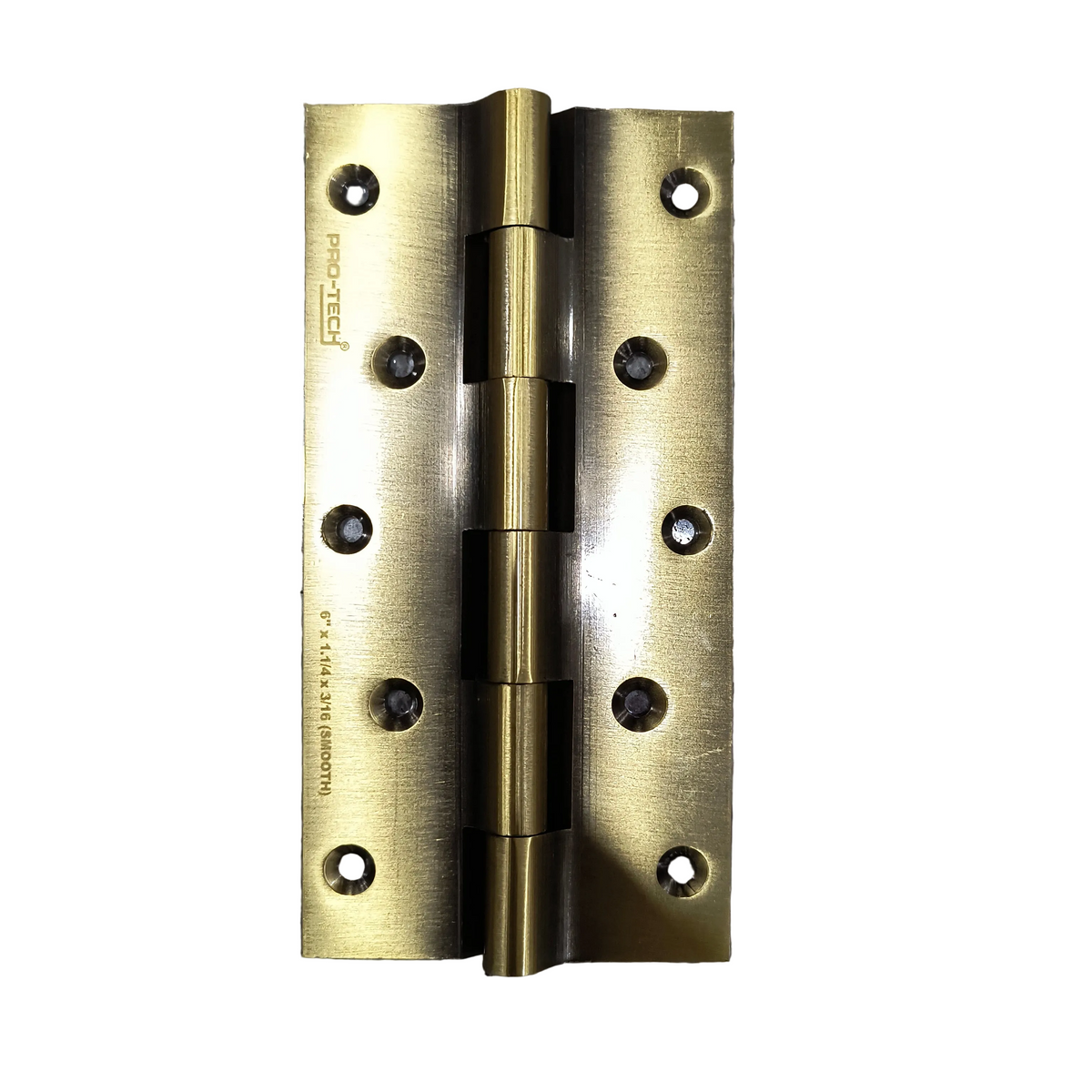 Brass Rly Hinges 6"x1.1/4x3/16 Brass Material Antique Finish PRT
