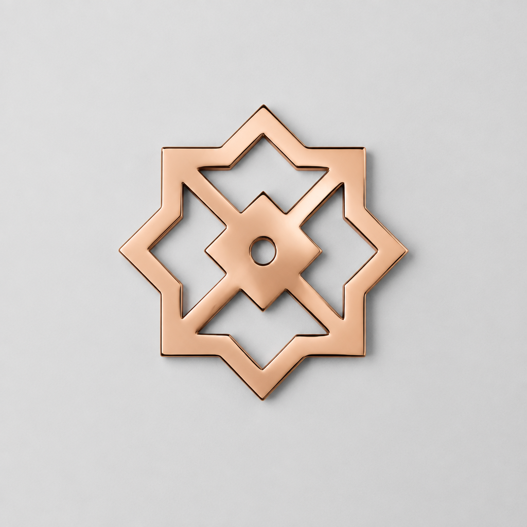 Jali Star for Knob 60mm Big Star