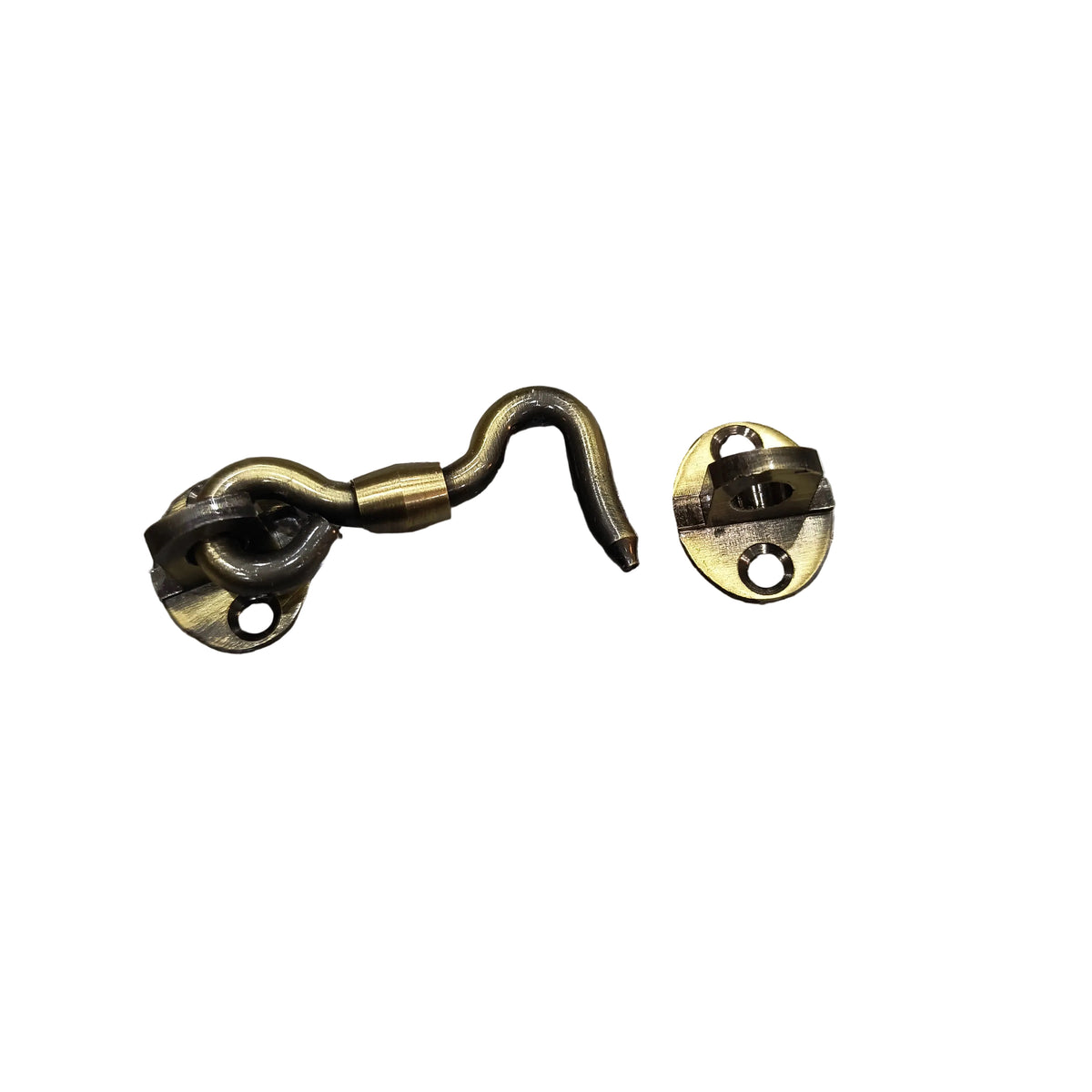 Brass Gate Hook Brass Material Antique Finish with Centre Gat PRT