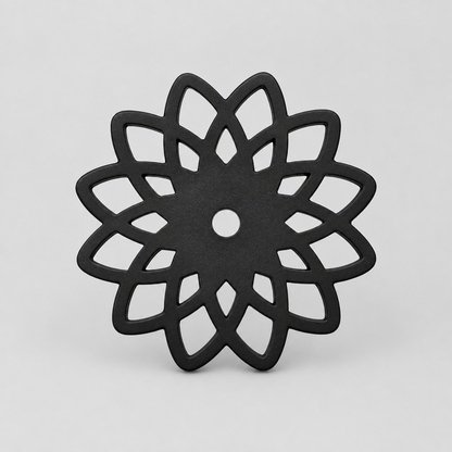 Jali Sunflower for Knob 60mm Big Star