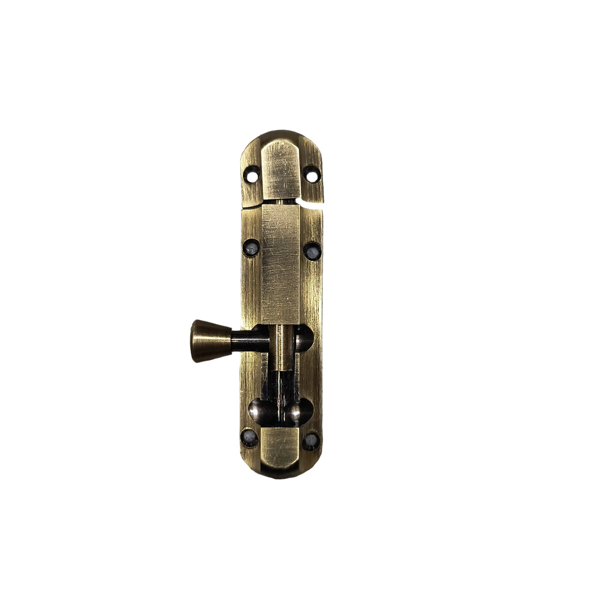 Tower Bolt 3" Model MED(Crown) Brass Material Antique Finish Legend