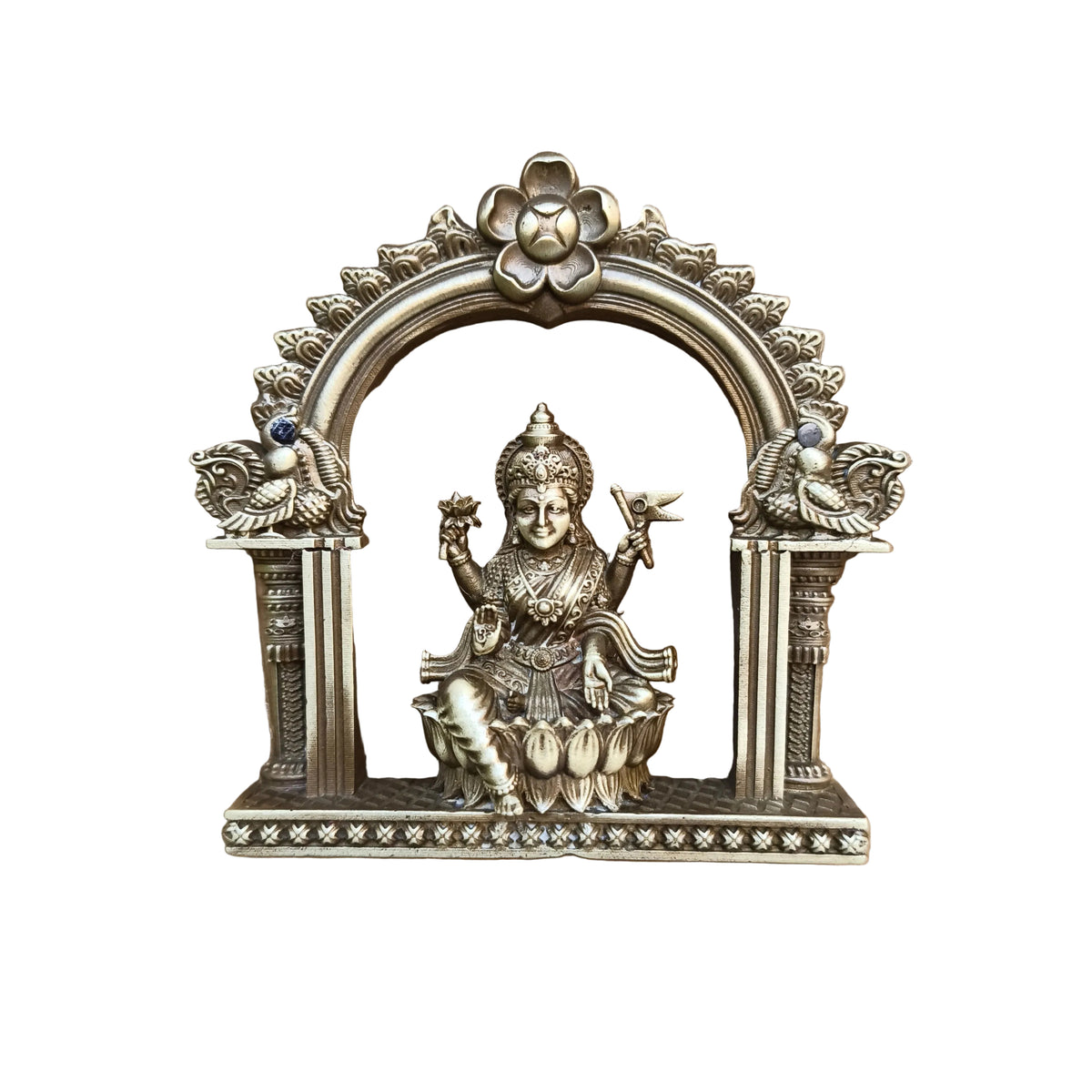 Ashta Laxmi 4" Brass Material Antique Finish (8pcs Set) BS