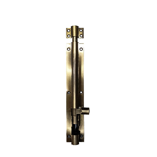 Brass Tower Bolt Size 12mm Brass Material Antique Finish PRT