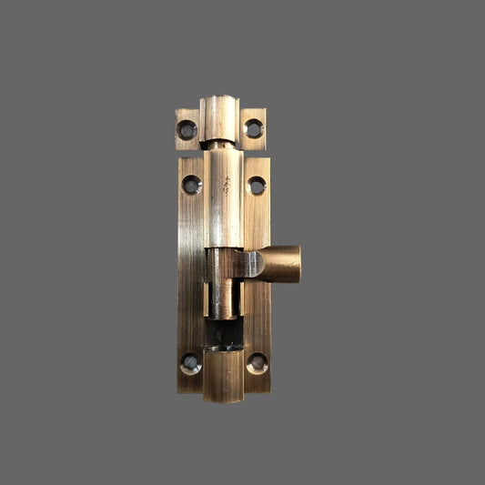 Brass Tower Bolt 3"x3/8 Brass Material Antique Finish PRT