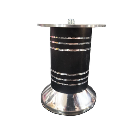 Sofa Leg Black CP Finish L28 HR