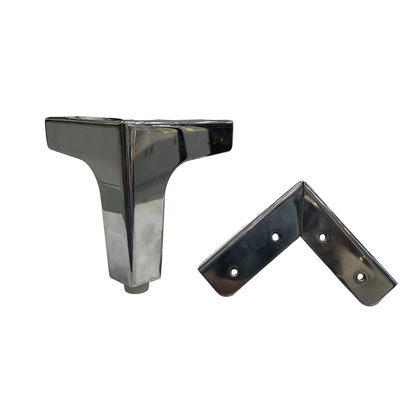 Corner Sofa Leg 4" SS Finish 291 ND