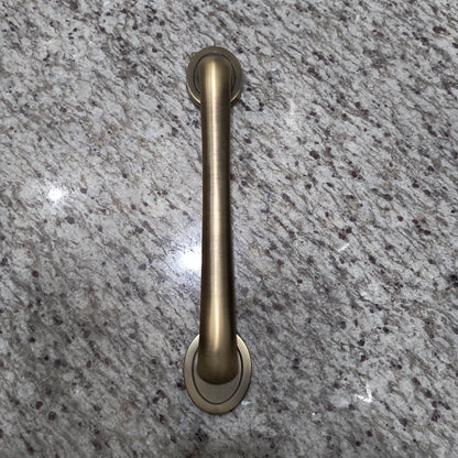 Main Door Handle 250mm Cosmo Brass Antique Finish PP