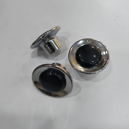 Drawer Knob 6035 CP Black HR