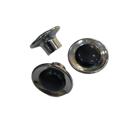 Drawer Knob 6035 CP Black HR