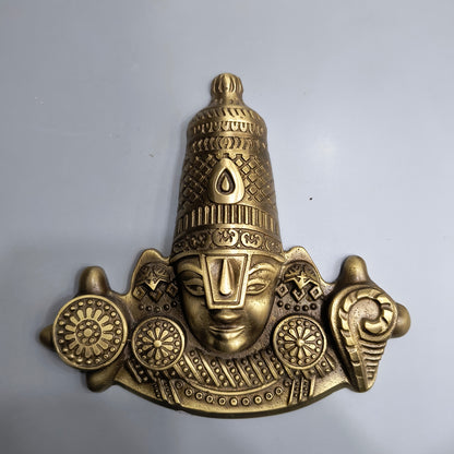 Brass Tirupati Ji 160x165mm Brass Material Antique Finish PP