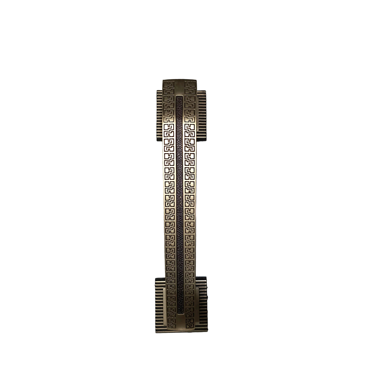 Brass Door Handle Model Matrix Brass Material Antique Finish PP