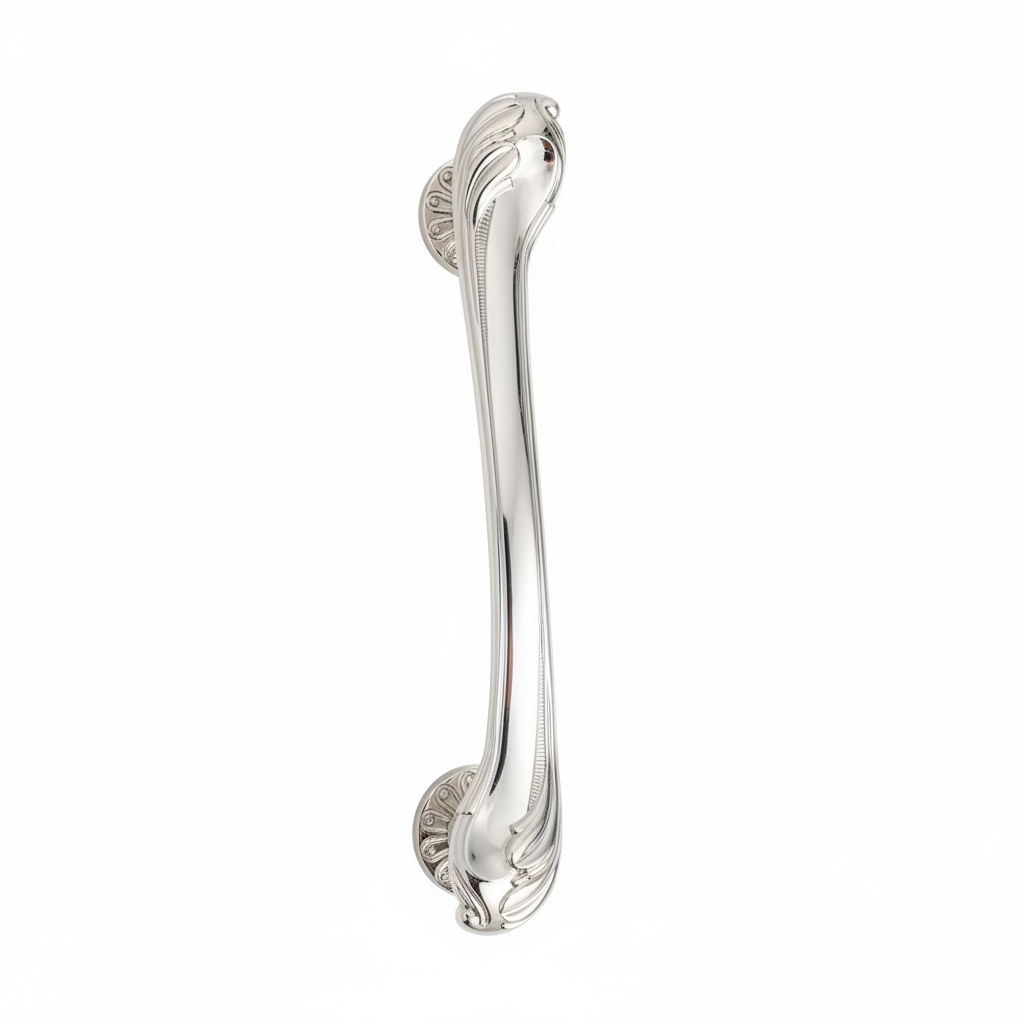Main Door Handle Size 12" Brass Material SS Finish