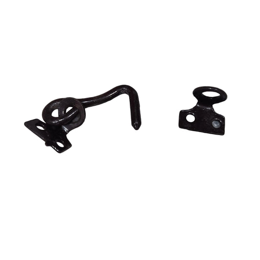 Gate Hook 2" PC Brown corner Plate HR