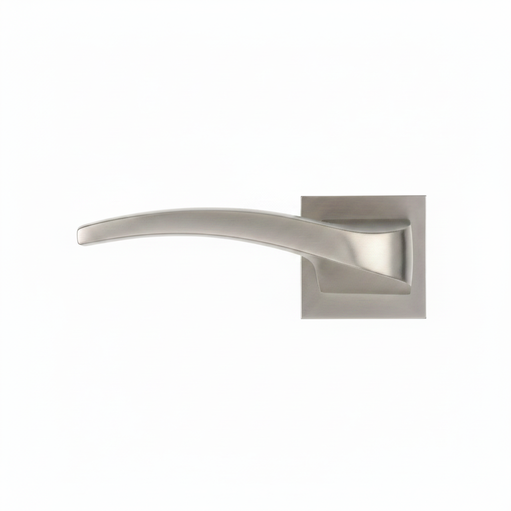 On Rose Mortise Handle Model Pulp Aluminium Material PP