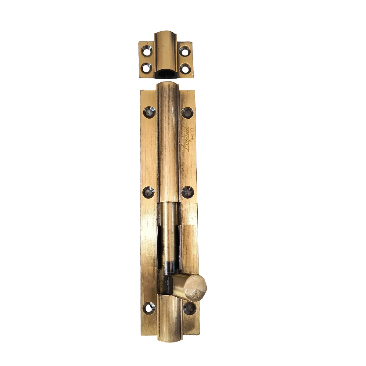 Tower Bolt Size 12mm Brass Material Antique Finish  Legend ECO