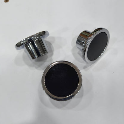 Drawer Knob DK157 (RC157) CP Black Finish Small size DC
